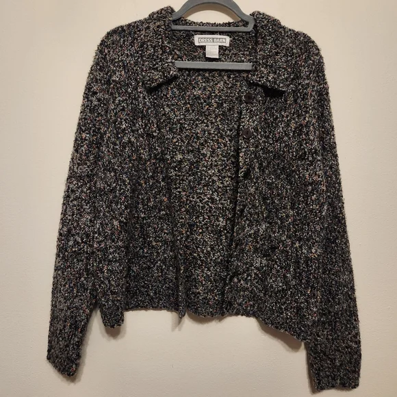 Dress Barn Colorful Teddy Cardigan - Picture 3 of 8